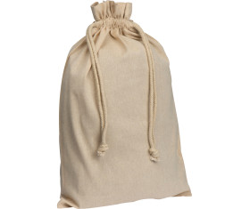 Tasche aus recycelter Baumwolle mit Kordel